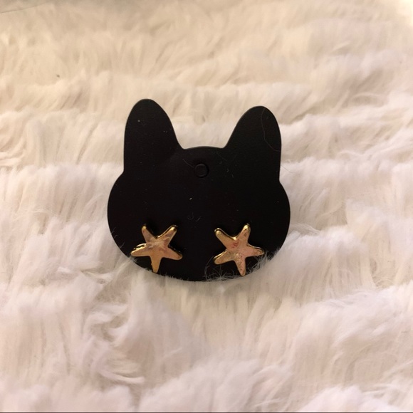 3 for 10 EARRINGS - gold star - Picture 3 of 3